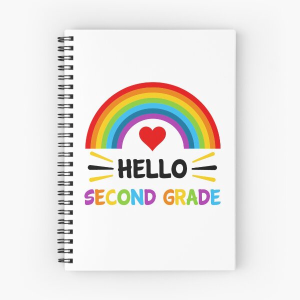 Item preview,  Hello Second Grade Students Teachers Back To School Rainbow designed and sold by StudioTina.