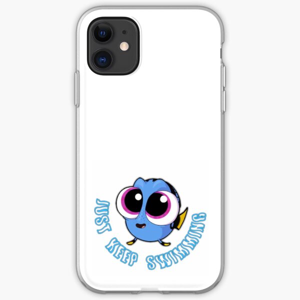 Just Keep Swimming #2 iPhone Soft Case