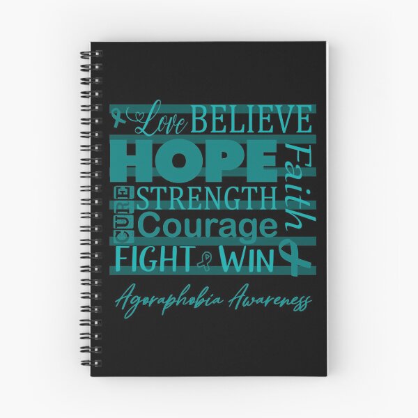 Item preview, Love Believe Hope Agoraphobia Awareness designed and sold by largellie.