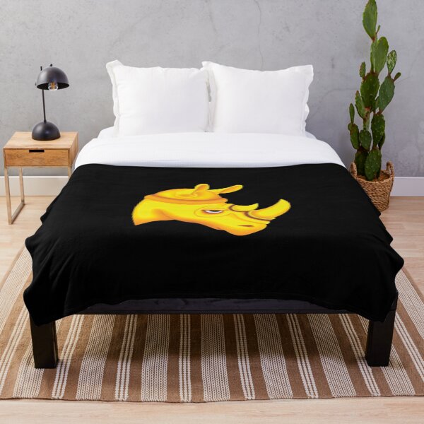 Aperçu de l'œuvre Icône Rhino Shiny Gold, pas de fond, Art Design Graphic ZS087 créée et vendue par RZ3000.