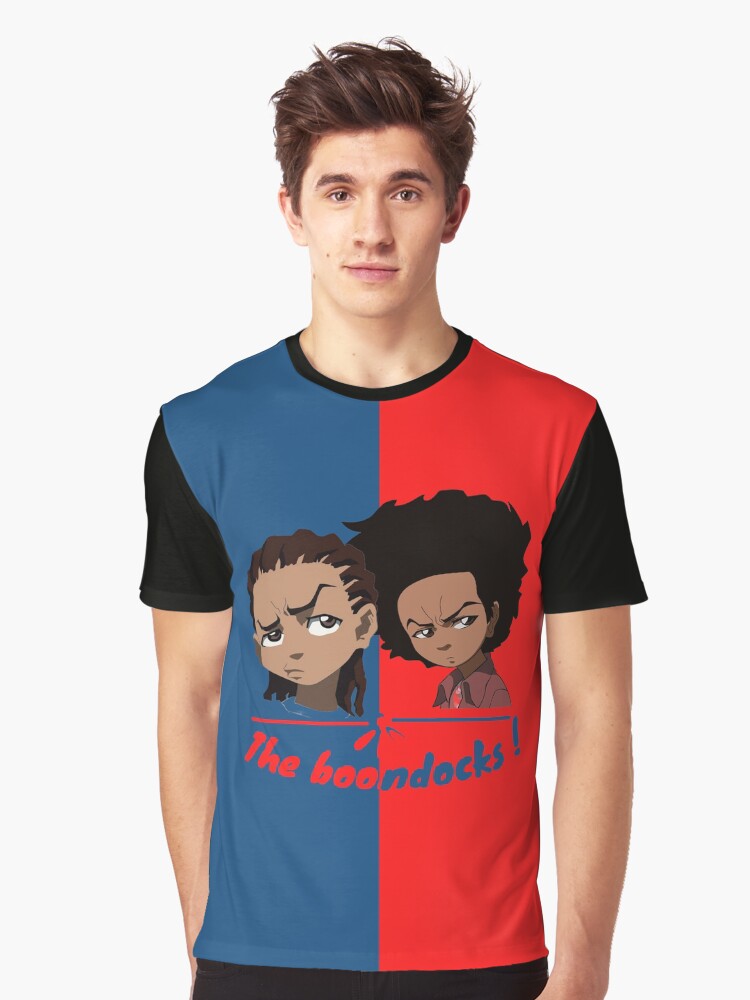 the boondocks huey riley freeman dessin men anime usa Black lives