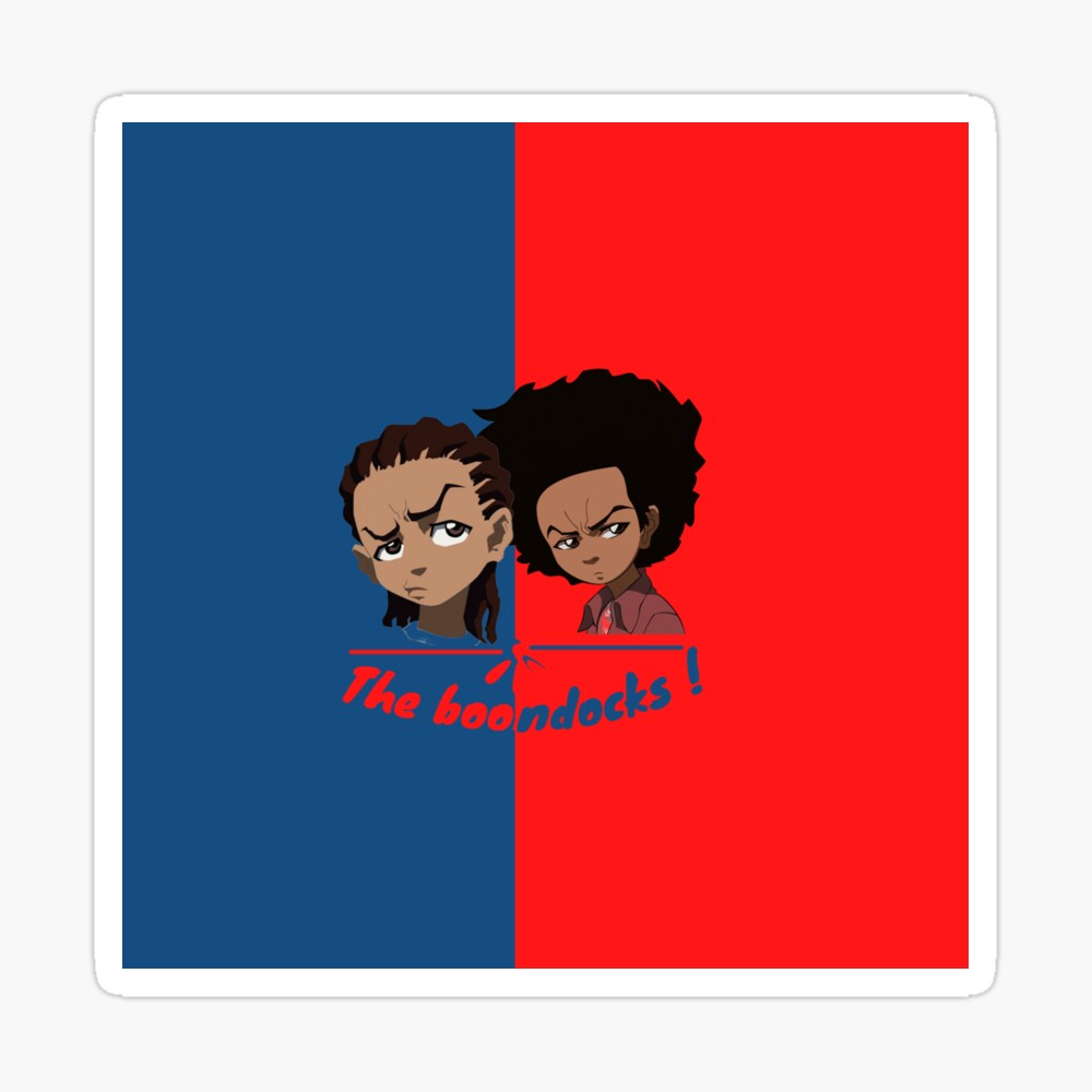 Boondocks Anime 3 inch sticker cartoon Vinyl Decal Bumper sticker  indoor/outdoor | eBay