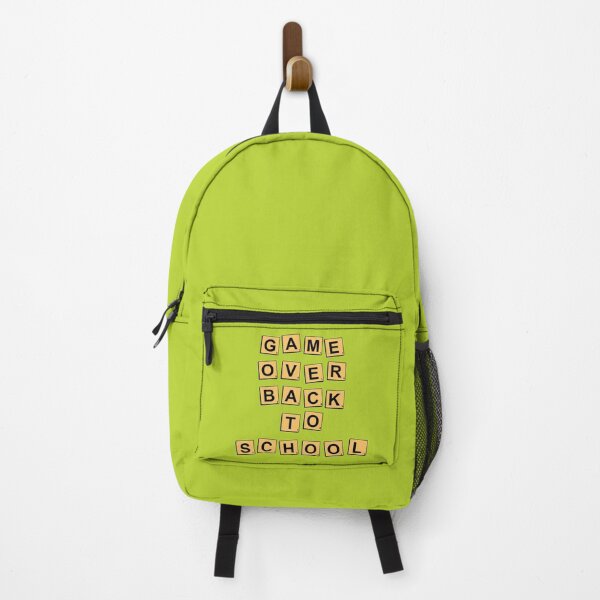 Item preview, Yellow Scrabble Game Over Back To School Tiles Tabletop Pop Culture designed and sold by AweSoMe Shirts.