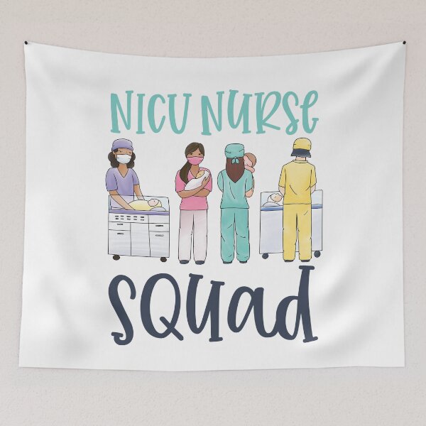 Item preview, Nicu Nurse Squad designed and sold by TamGustam.