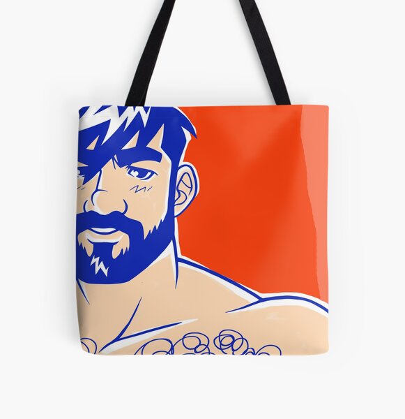 ADAM LIKES RED All Over Print Tote Bag
