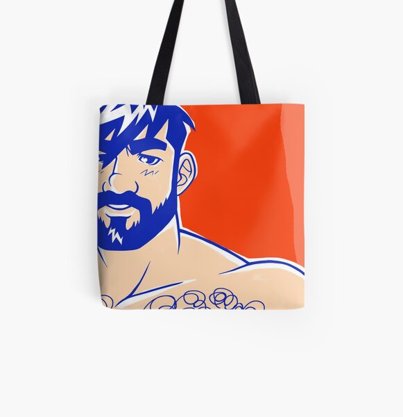 ADAM LIKES RED All Over Print Tote Bag