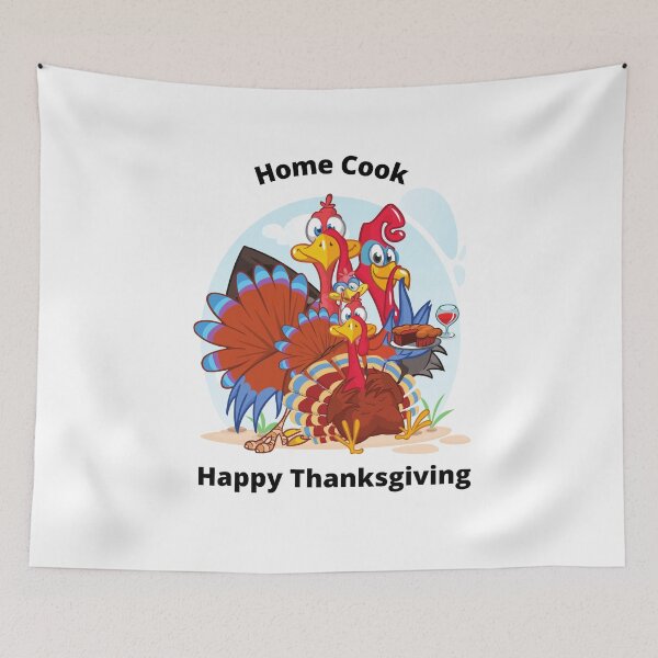 Item preview, Home Cook - Happy Thanksgiving designed and sold by 3TFashion.