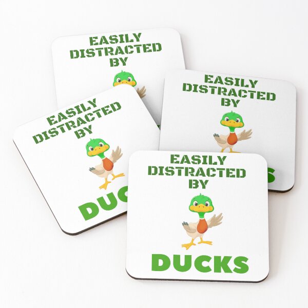 Item preview,  Easily Distracted By Ducks-Funny duck designed and sold by Ram545.