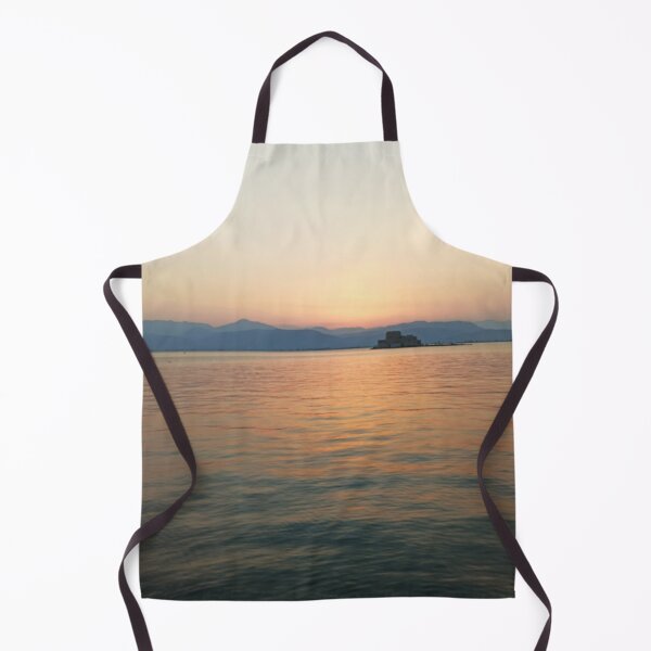 Item preview, Sunset at Bourtzi Fortress ,Nafplio Greece designed and sold by Gevover.