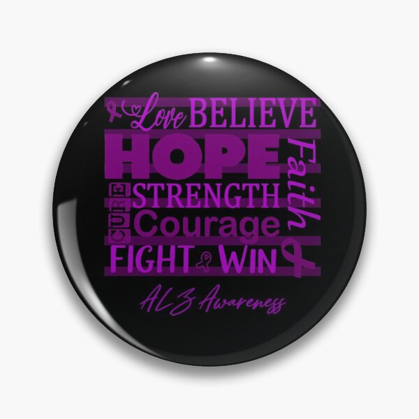 Item preview, Love Believe Hope ALZ Awareness designed and sold by largellie.