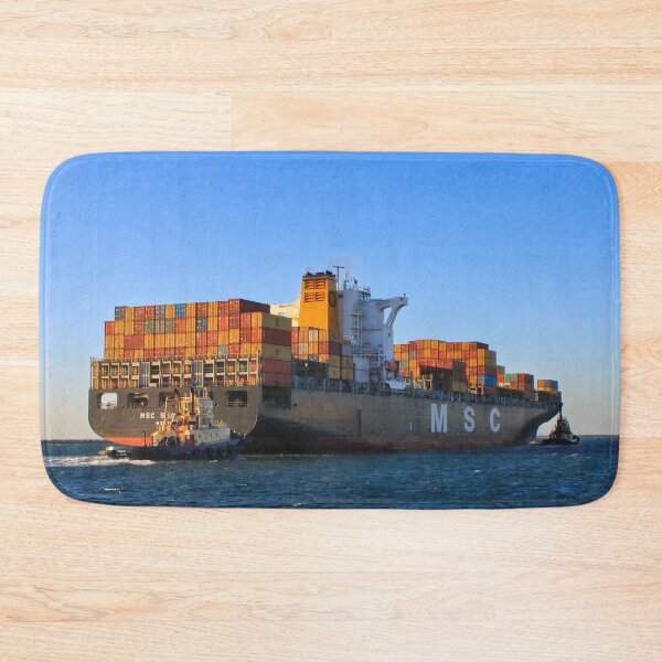 Item preview, Container ship and tugs: MSC Shanghai designed and sold by FranWest.