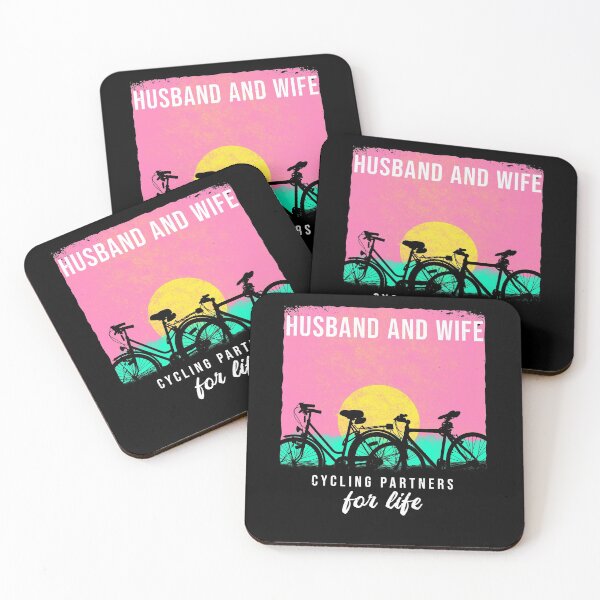 Item preview, Husband and wife cycling partners for life designed and sold by TamGustam.