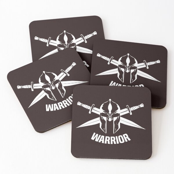Item preview, WARRIOR STAND IN WHITE designed and sold by Vikymonkey.