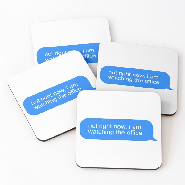 Item preview, The Office Text Message designed and sold by ind3finite.