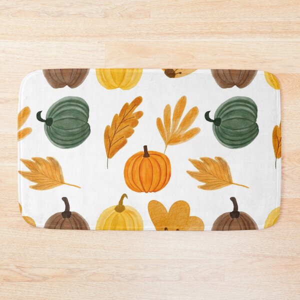 Item preview, Colorful Pumpkin watercolor Pattern design for apparel and beddings designed and sold by Sunnyhova.