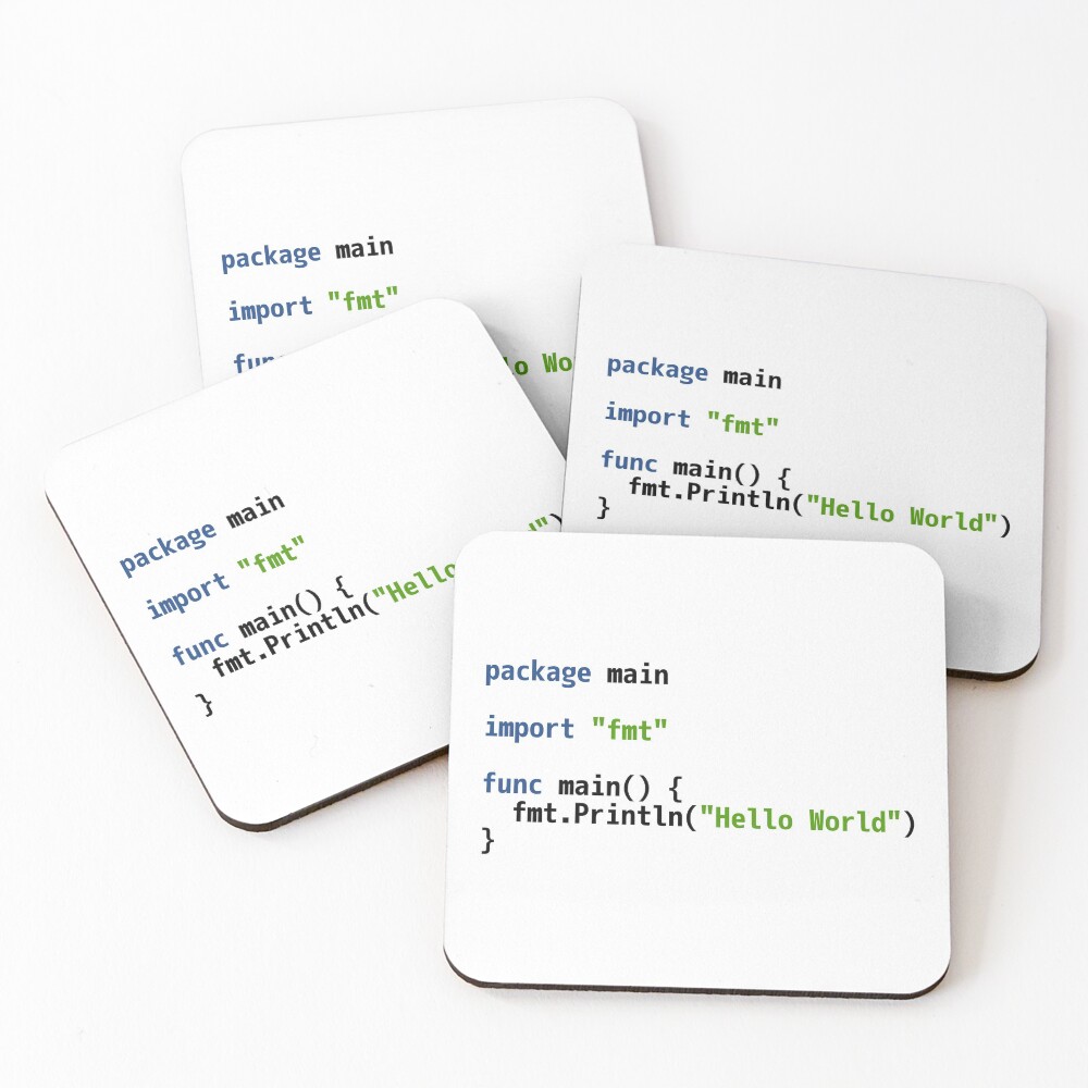 Item preview, Coasters (Set of 4) designed and sold by geeksta.