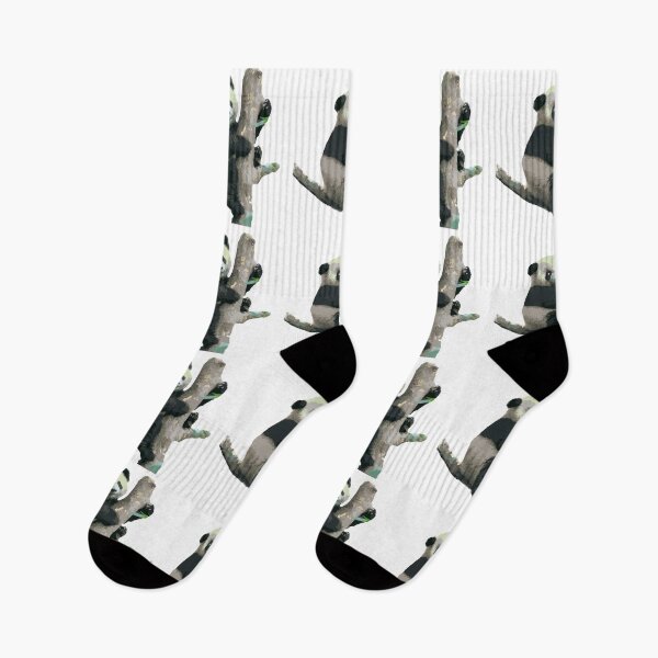 Item preview, The panda takes a break in a tree. designed and sold by Karine Dupras.