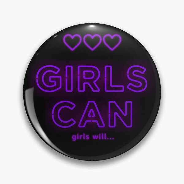 Item preview, Girls Can Girls Will Heart designed and sold by Zuuag.
