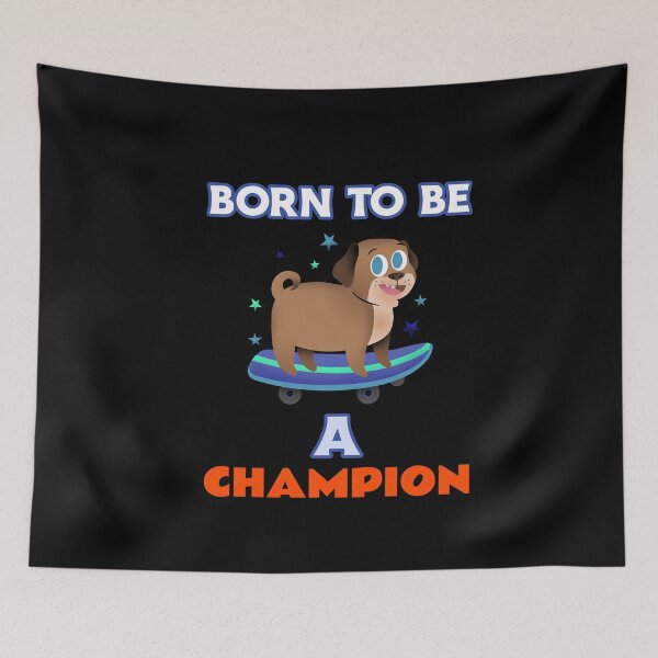 Item preview, BORN TO BE A CHAMPION designed and sold by JOY STORE 45.