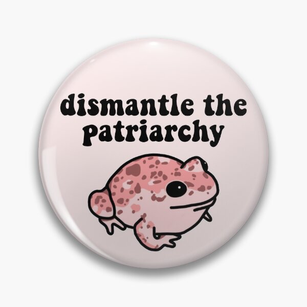 Item preview, Dismantle the Patriarchy Frog designed and sold by melouker.
