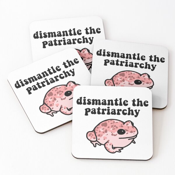 Item preview, Dismantle the Patriarchy Frog designed and sold by melouker.