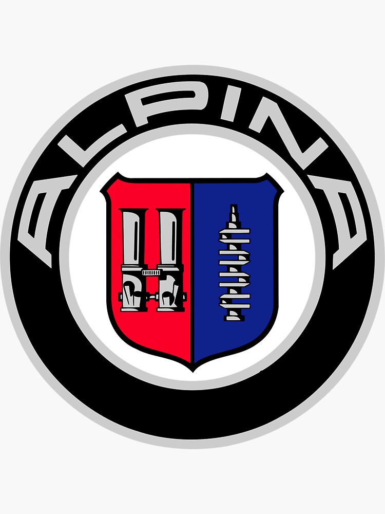 Alpina - Classic Car Logos Sticker for Sale by brookestead