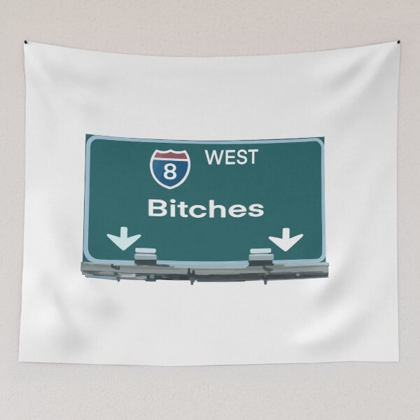 Item preview, 8 WEST Beaches or Bitches State of Mind designed and sold by VacationCity.