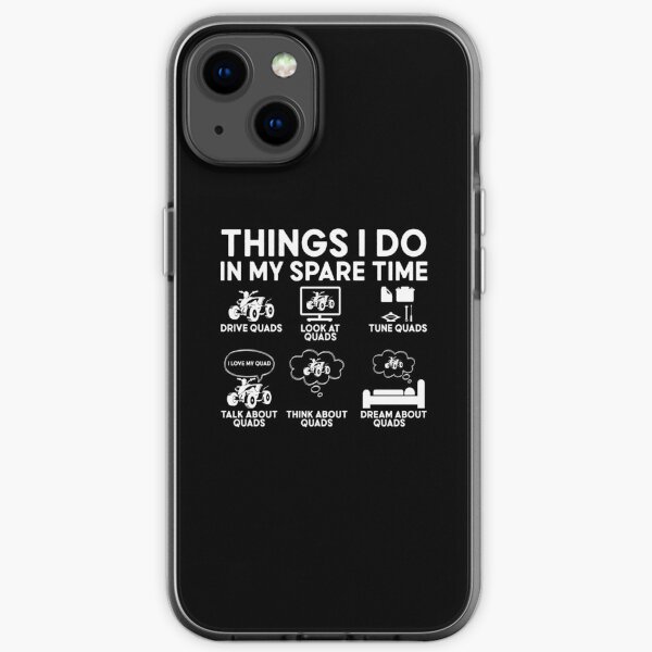 VTT Quad Bike UTV Motocross Quad 4x4 Quad riders Coque souple iPhone
