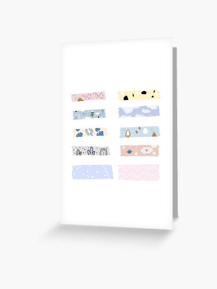 cute deco stickers for pola photocard | Greeting Card