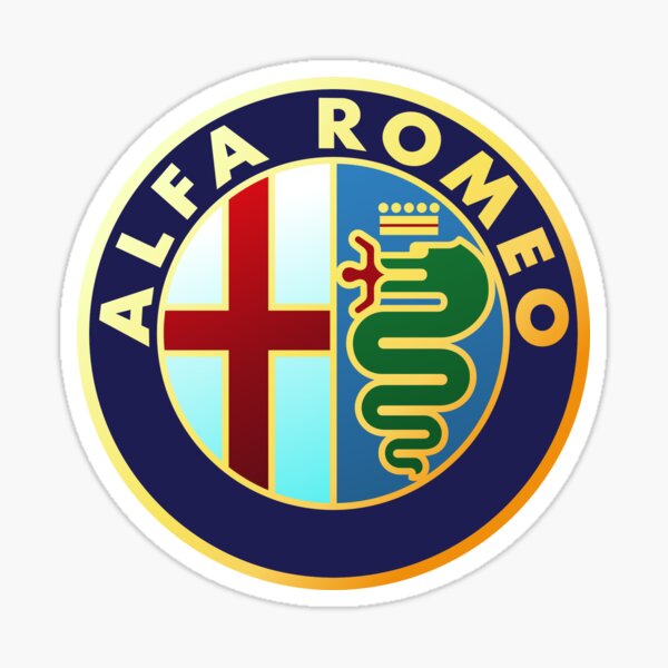 Alfa Romeo - Classic Car Logos Sticker