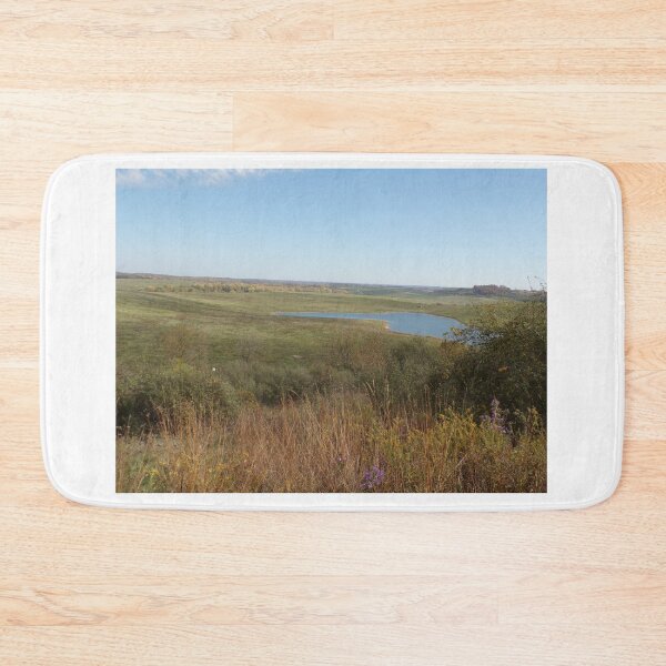 Item preview, Hidden lake in a field at autumn designed and sold by AlicesArtistry.