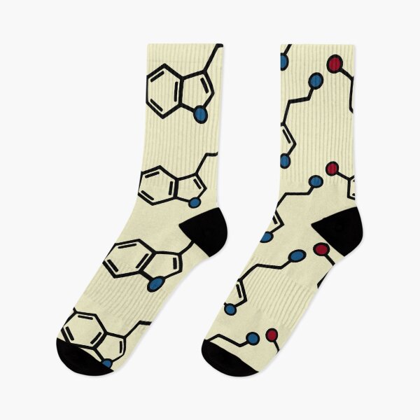Item preview, Serotonin Molecule (Black) designed and sold by ce54r.