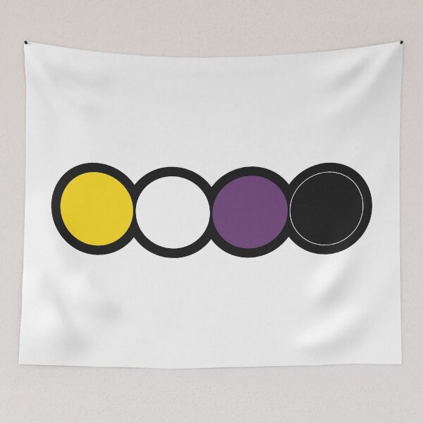 Item preview, Non-Binary Pride Colours designed and sold by iscaStudioArt.