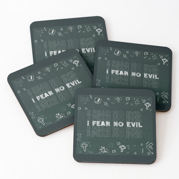 Item preview, Fear No Evil, Bible Verse designed and sold by Chelsealuv Krigbaum.