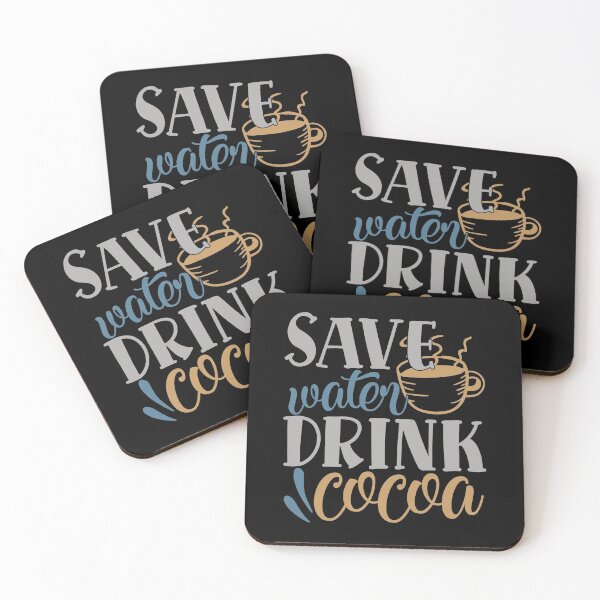 Item preview, Save Water Drink Cocoa designed and sold by Gevover.