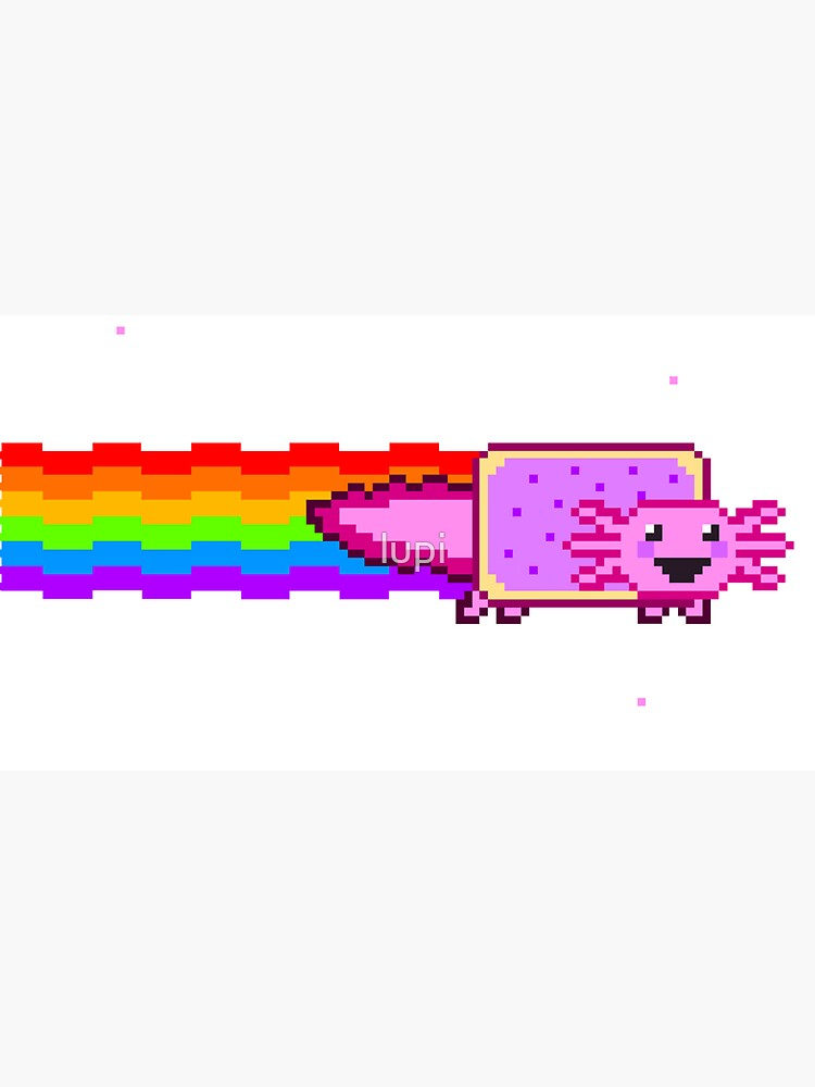 Nyan Axolotl by lupi