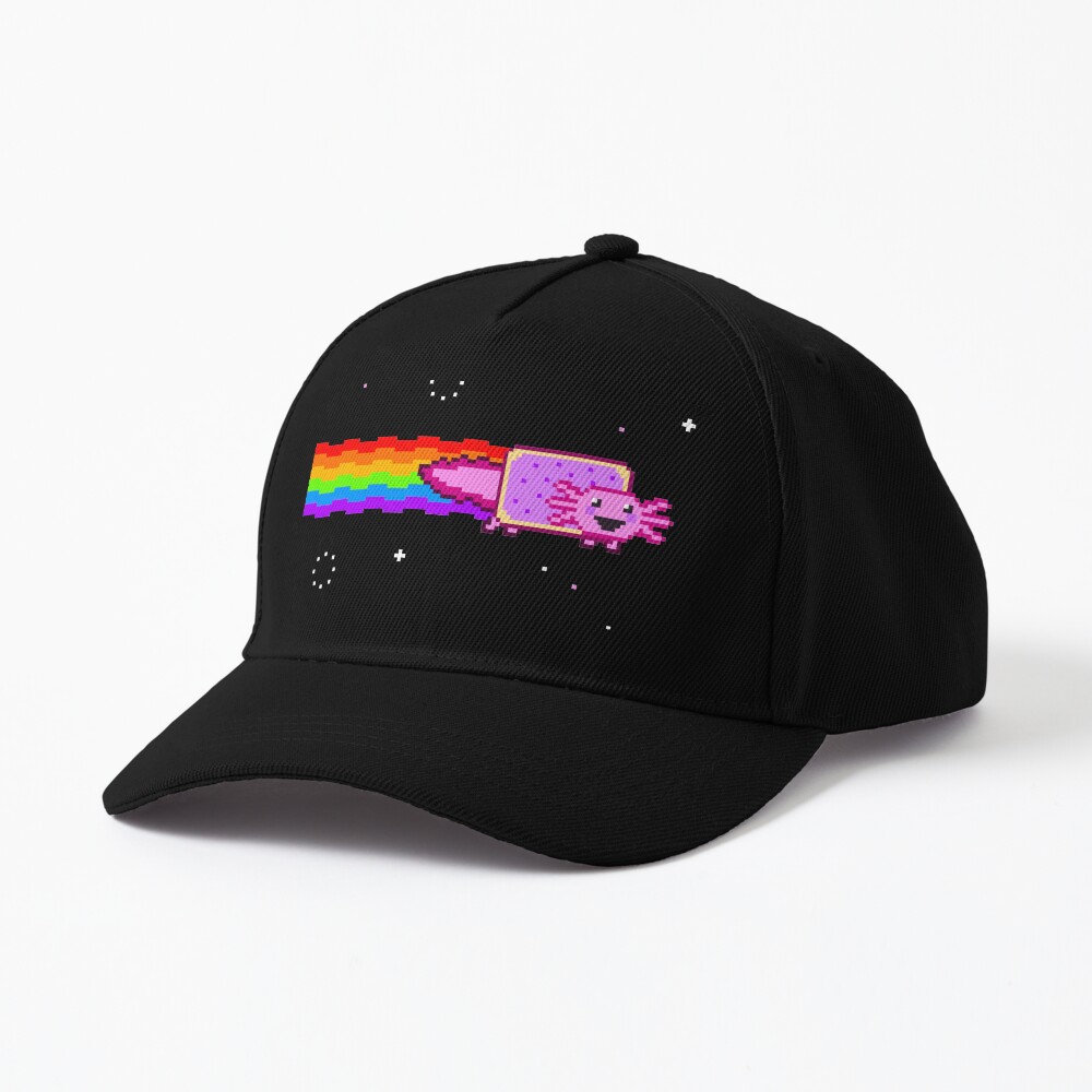 Nyan Axolotl Cap