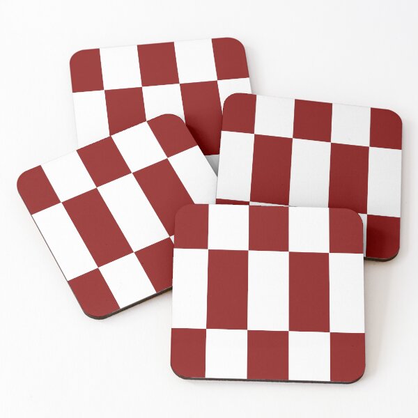 Item preview, Checkered Red And White designed and sold by thecooltable.