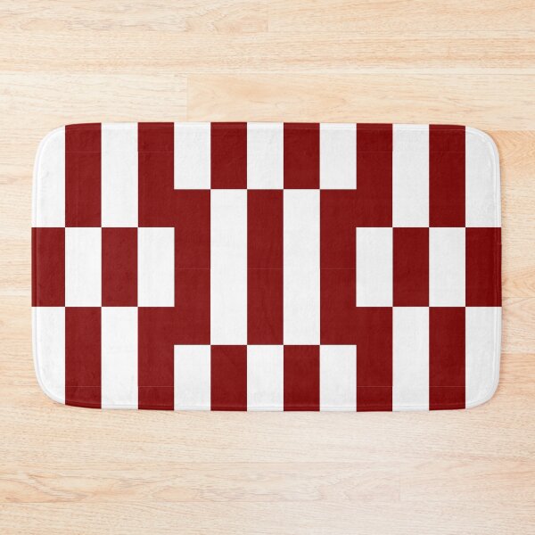 Item preview, Checkered Red And White designed and sold by thecooltable.