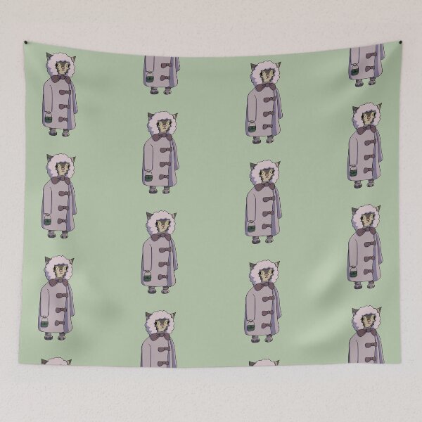 Item preview, Cat ready for christmas shopping designed and sold by annoyingarts.