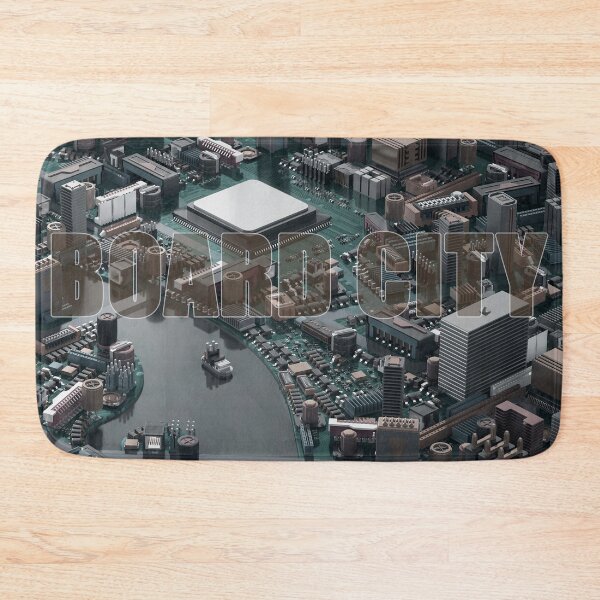 Item preview, BOARD CITY - City From the Motherboard designed and sold by Phantasmal-2-do.