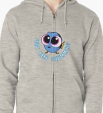Einfach weiter schwimmen # 2 Hoodie mit Reißverschluss