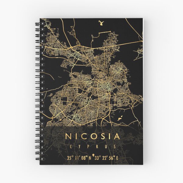 Item preview, NICOSIA MAP CHIPRE designed and sold by hatimelhag.