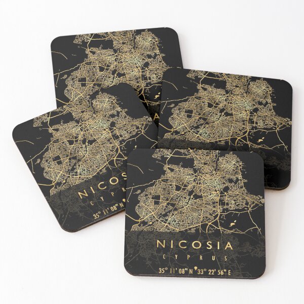 Item preview, NICOSIA MAP CYPRUS designed and sold by hatimelhag.