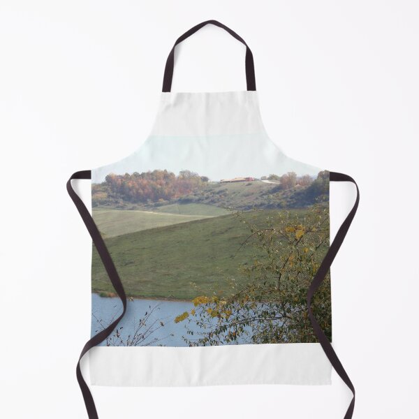 Item preview, Rolling hills and a lake in Cumberland, Ohio designed and sold by AlicesArtistry.