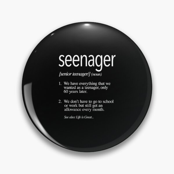 Item preview, Funny Seenager Tee Senior Citizen Definition Teenager designed and sold by elamlakini.