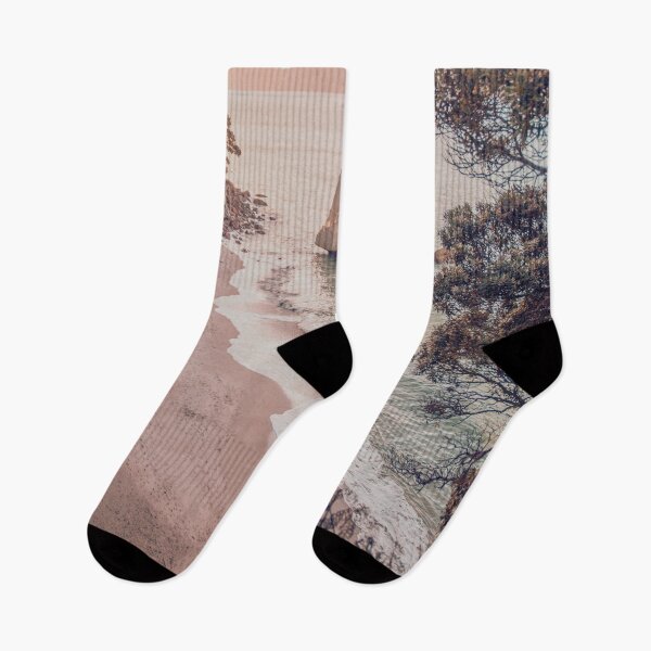 Item preview, Beach Along a Rocky Cliff designed and sold by thesnap.