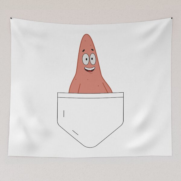 Item preview, Patrick Star in a Pocket - Sponge Bob designed and sold by Apenimon.