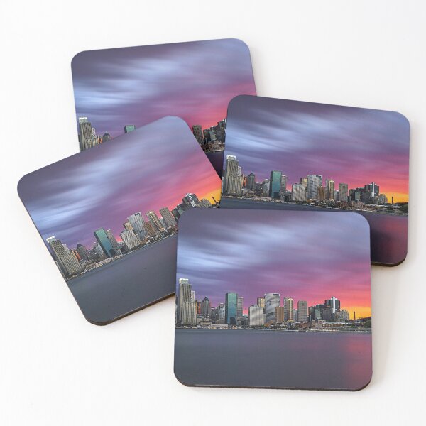 Item preview, Sydney Skyline Downtown Waterfront Sunset designed and sold by Piper-Deals.