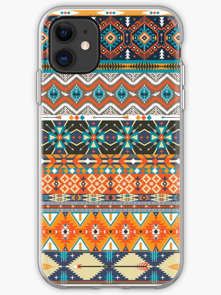 Colorful tribal pattern with geometric elements iPhone 11 case Colorful tribal pattern with geometric elements iPhone 11 case